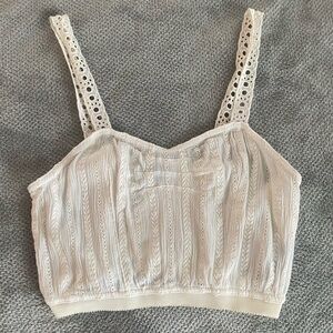 Urban Outfitters Out from Under Cream Lace Camisole